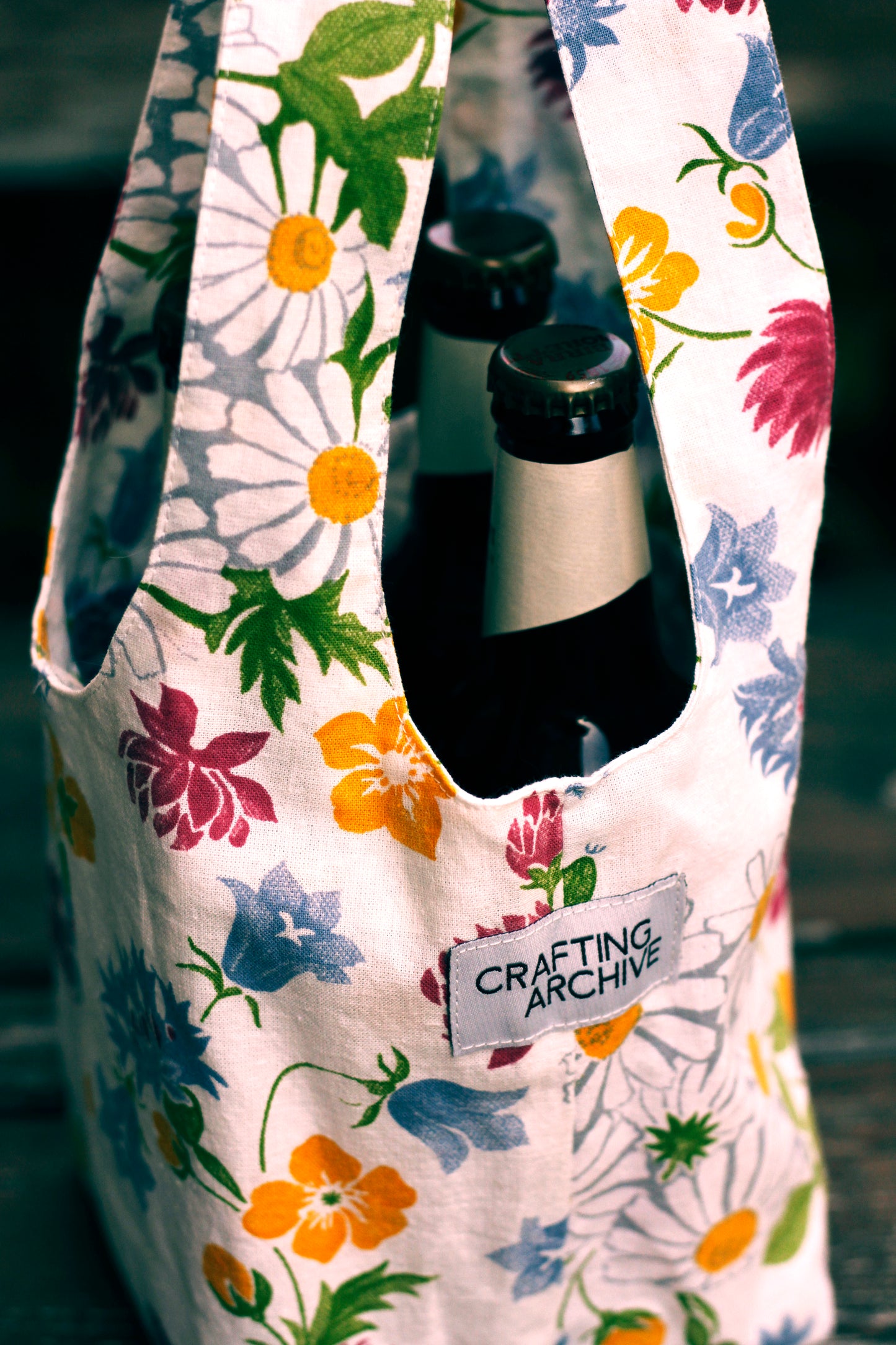 Beer With Me Bag - Midsummer Flowers