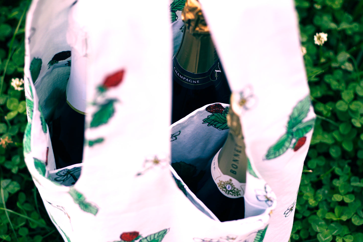 Wine About It Bag - Wild Strawberry