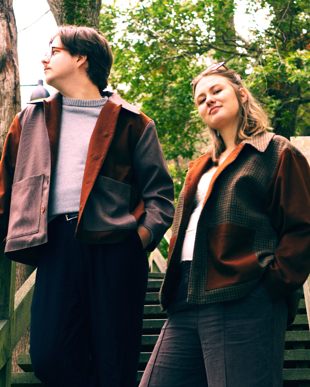 The Archive Jacket - Rust & Stone