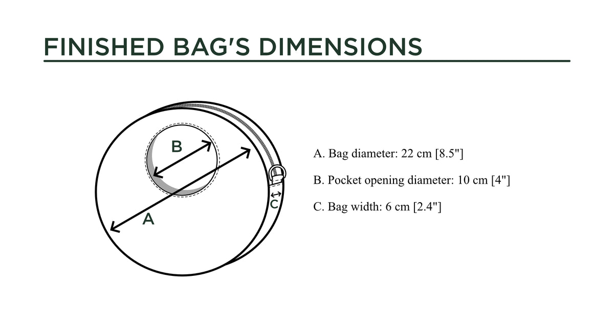 The Well-Rounded Bag - PDF Sewing Pattern