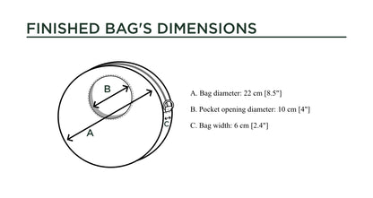 The Well-Rounded Bag - PDF Sewing Pattern
