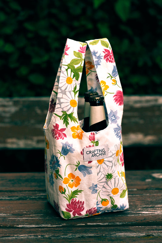 Beer With Me Bag - Midsummer Flowers
