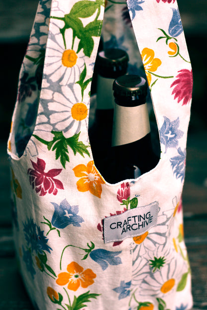 Beer With Me Bag - Midsummer Flowers
