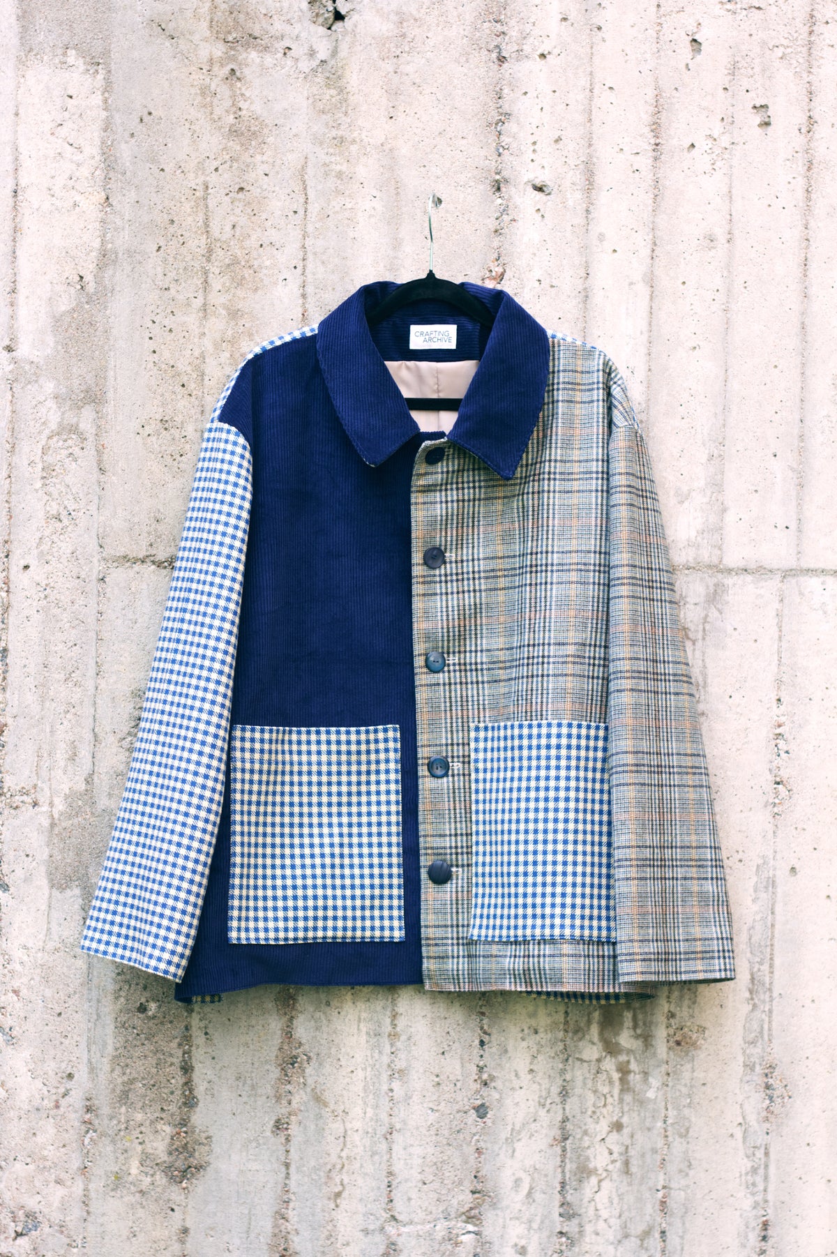 The Archive Jacket - Indigo & Porcelain