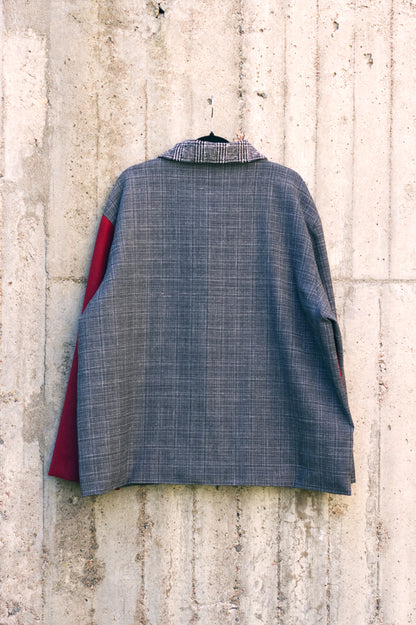 The Archive Jacket - Garnet & Ash