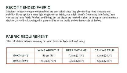 The Cheers Collection - PDF Sewing Pattern