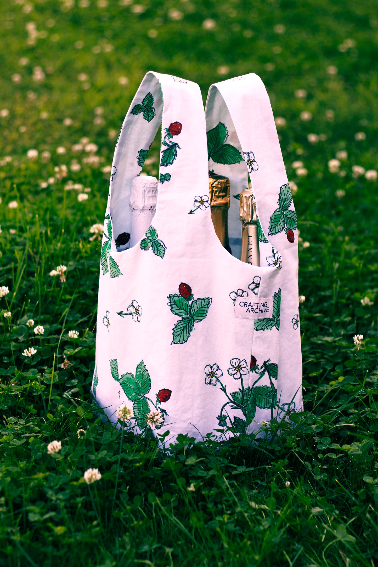 Wine About It Bag - Wild Strawberry