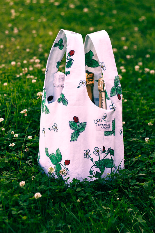 Wine About It Bag - Wild Strawberry
